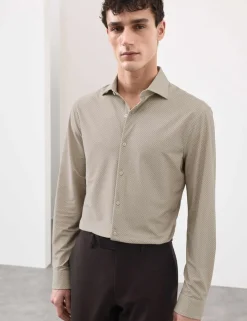 Tailored Fit Stretch Performance Shirt