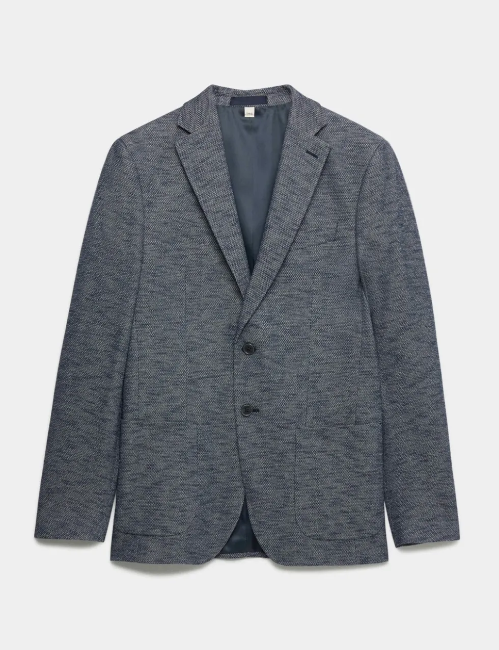 Tailored Fit Textured Stretch Blazer