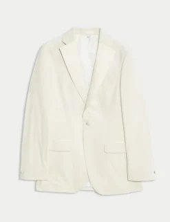 Tailored Fit Velvet Blazer