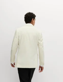Tailored Fit Velvet Blazer