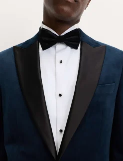 Tailored Fit Velvet Tuxedo Jacket