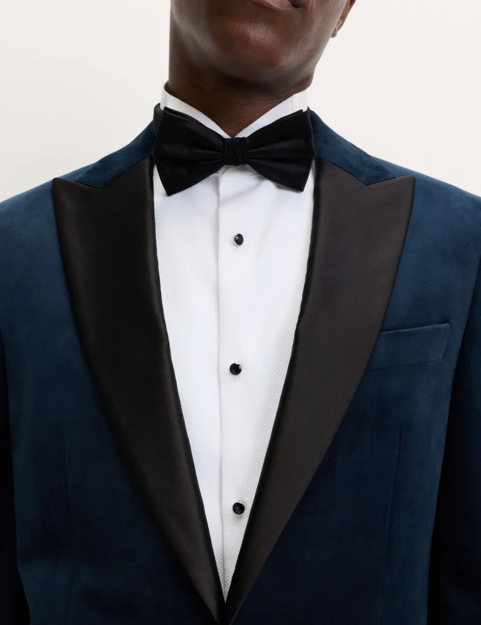 Tailored Fit Velvet Tuxedo Jacket