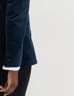 Tailored Fit Velvet Tuxedo Jacket