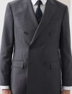 Tailored Fit Wool Rich Suit Jacket with Mohair