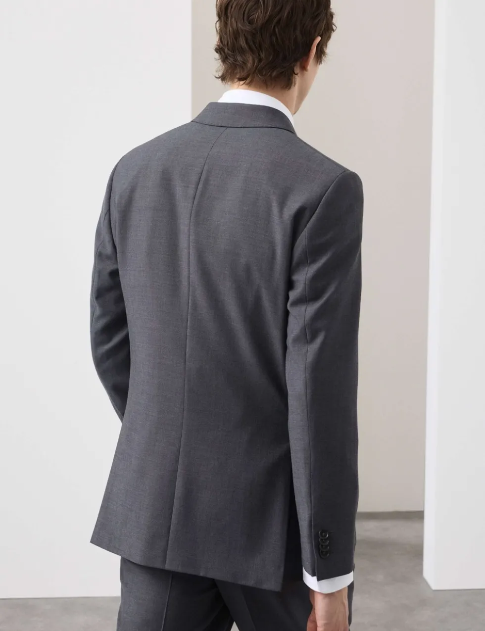 Tailored Fit Wool Rich Suit Jacket with Mohair