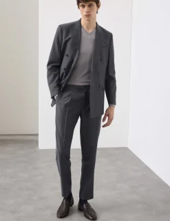 Tailored Fit Wool Rich Suit Jacket with Mohair