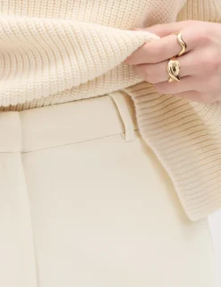 Tailored Straight Leg Trousers