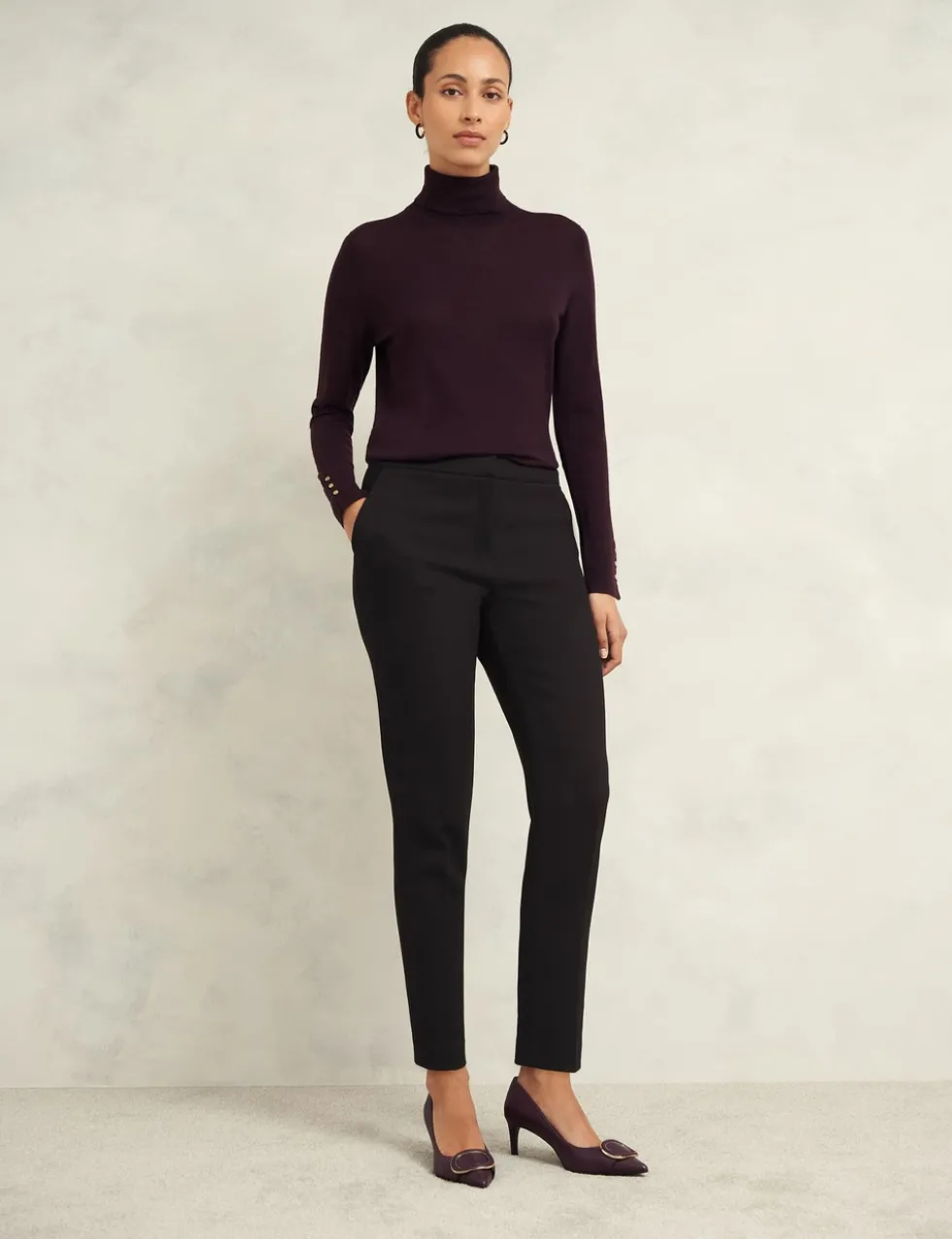 Tailored Tapered Slim Fit Trousers