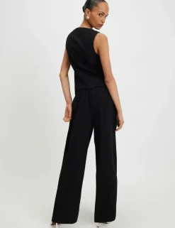 Tailored Wide Leg Trousers
