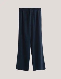 Talamanca Straight Leg Trousers with Linen