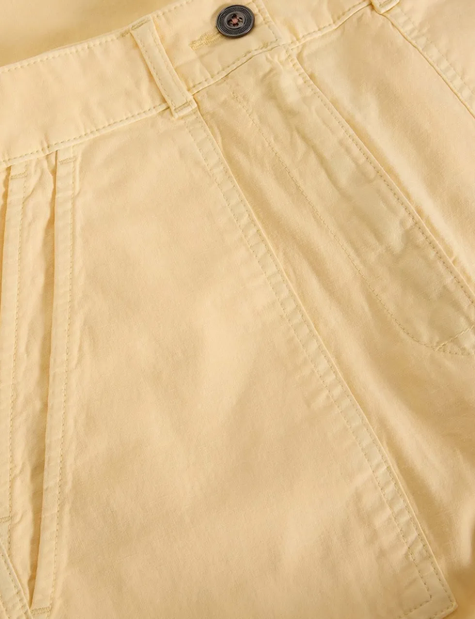 Tapered Ankle Grazer Chinos with Linen