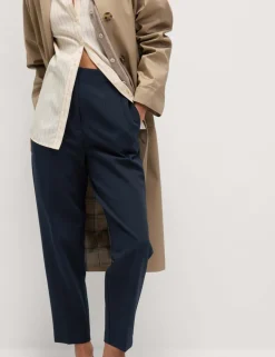 Tapered Ankle Grazer Trousers