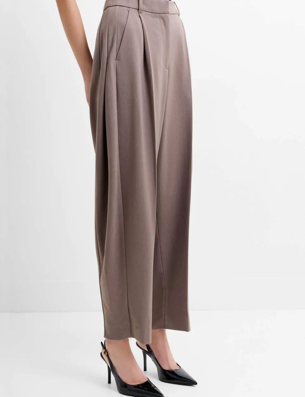 Tapered Ankle Grazer Trousers