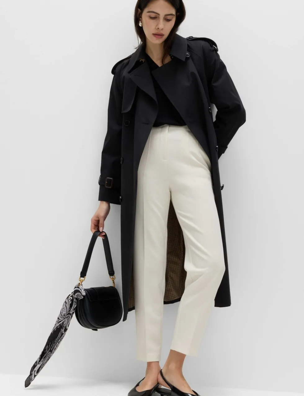 Tapered Ankle Grazer Trousers
