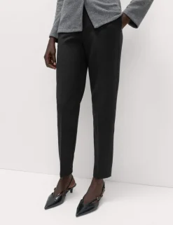 Tapered Ankle Grazer Trousers