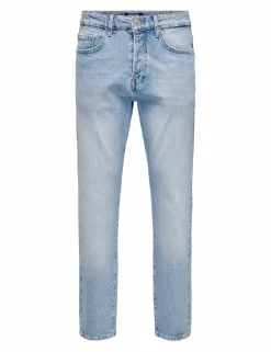 Tapered Fit 5 Pocket Jeans