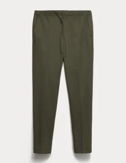 Tapered Fit Elasticated Trousers