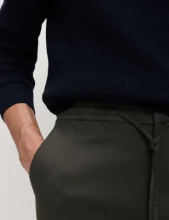 Tapered Fit Elasticated Trousers