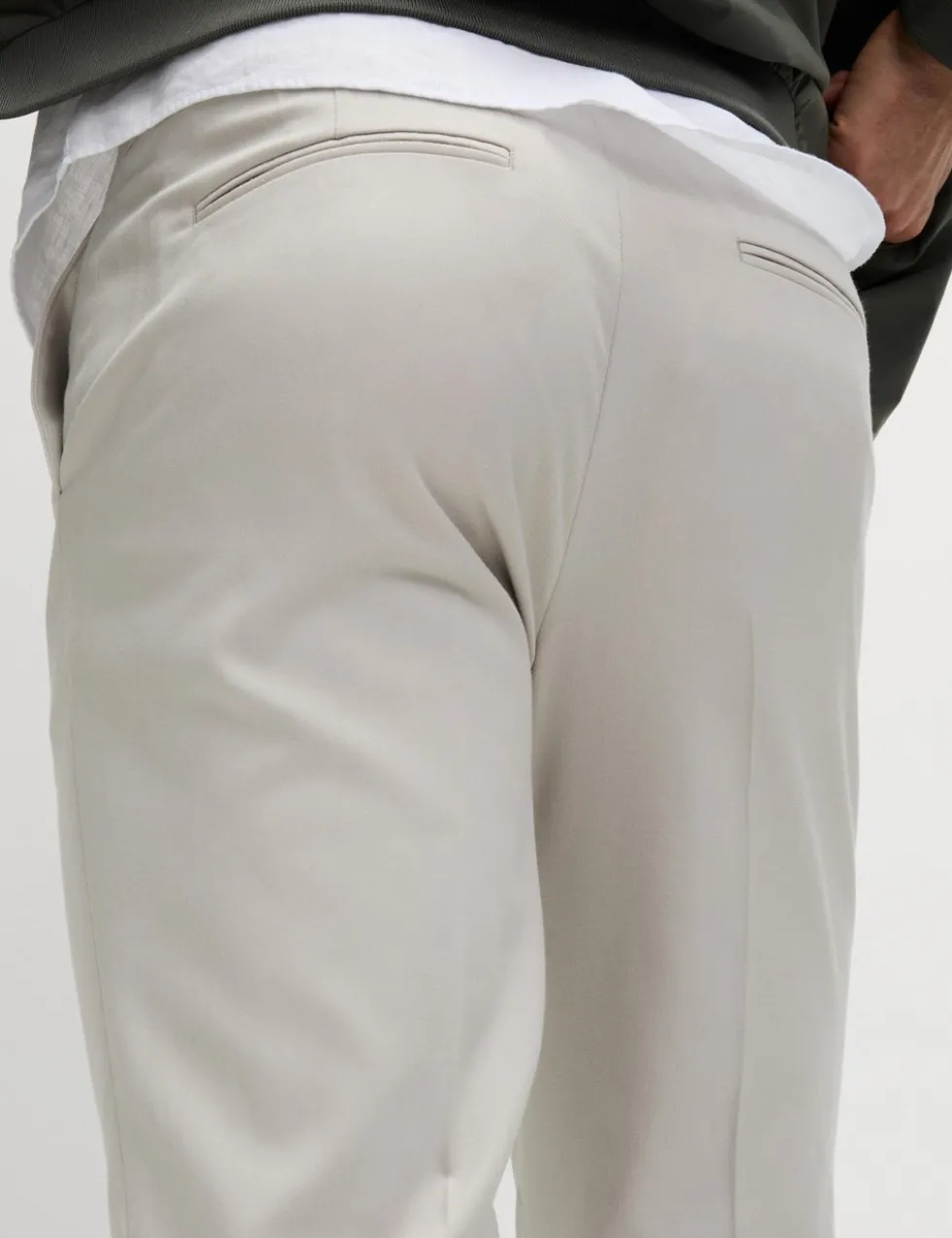 Tapered Fit Elasticated Trousers