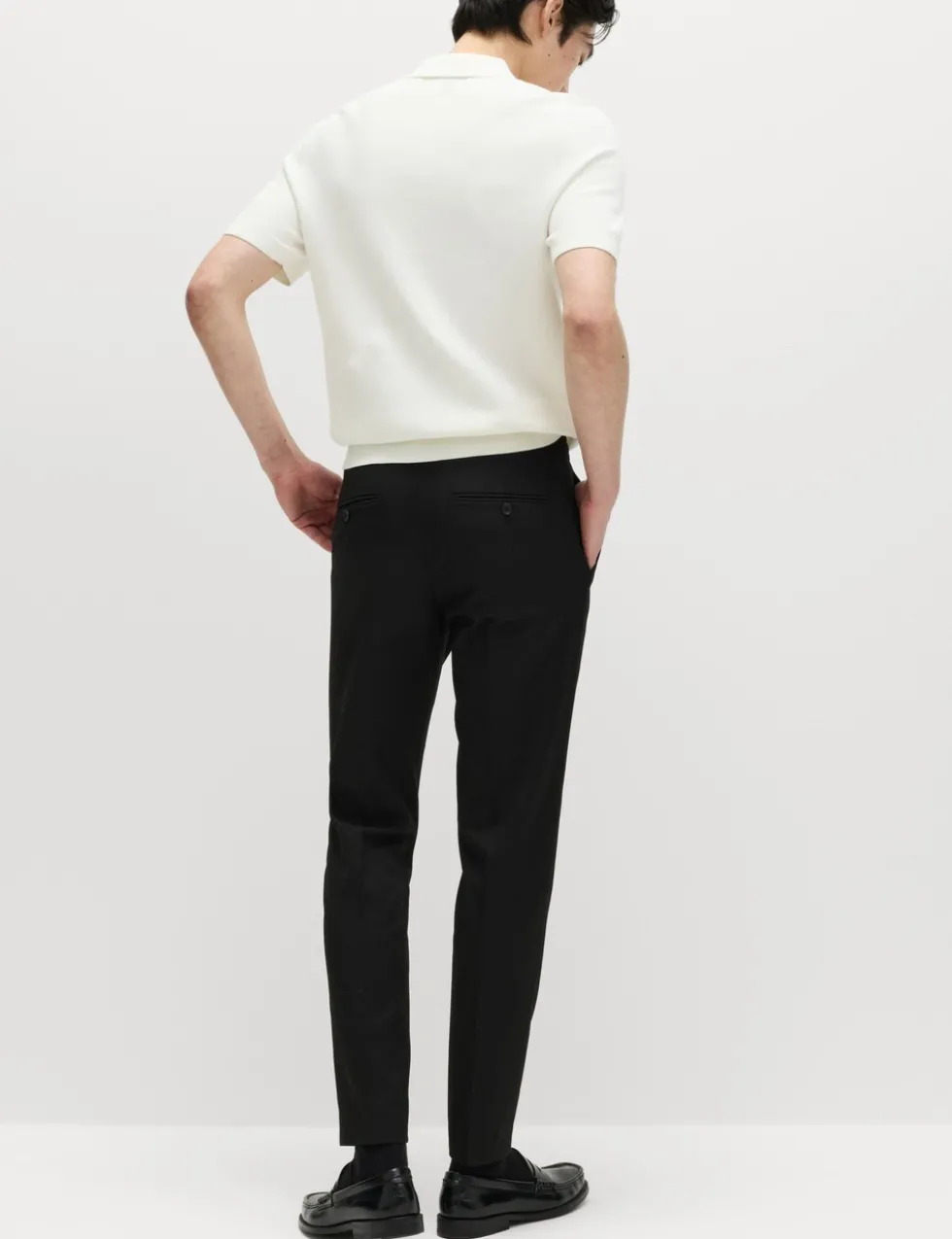 Tapered Fit Elasticated Trousers