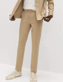 Tapered Fit Elasticated Trousers
