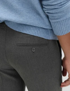 Tapered Fit Elasticated Trousers
