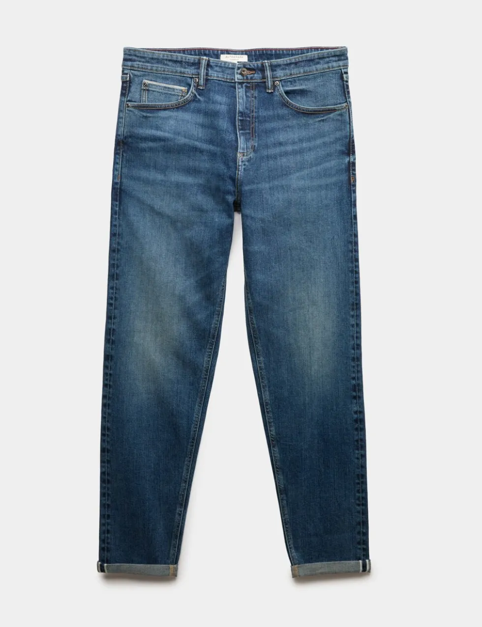 Tapered Fit Japanese Selvedge Stretch Jeans