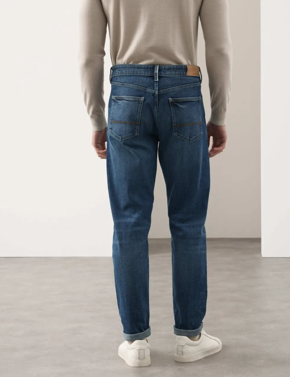 Tapered Fit Japanese Selvedge Stretch Jeans