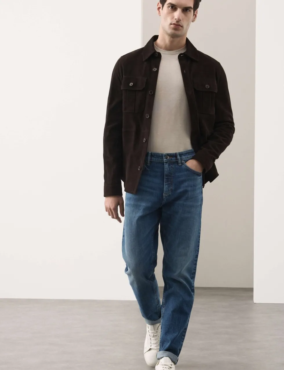 Tapered Fit Japanese Selvedge Stretch Jeans