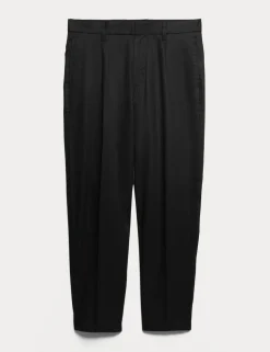 Tapered Fit Lyocell Rich Trousers