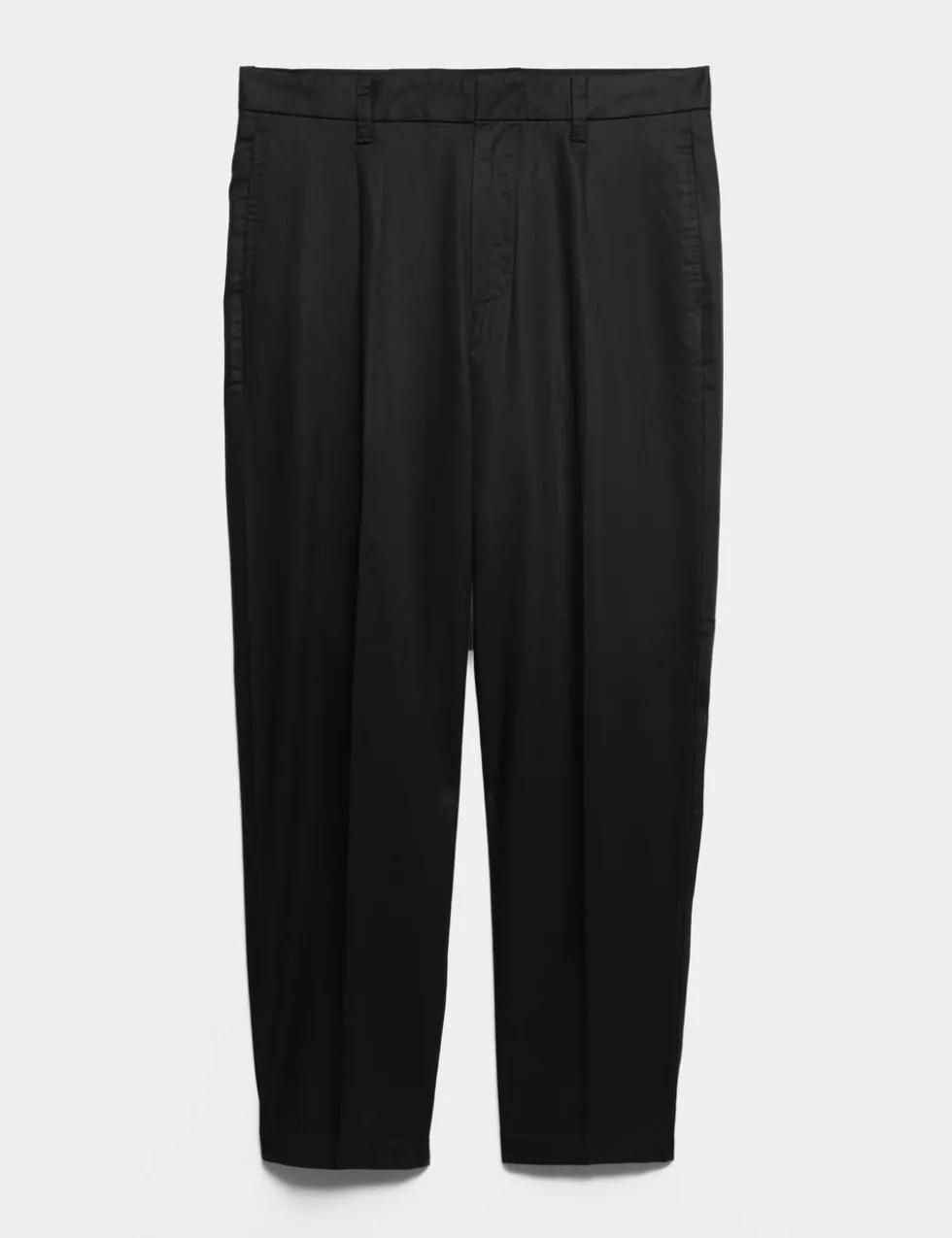 Tapered Fit Lyocell Rich Trousers
