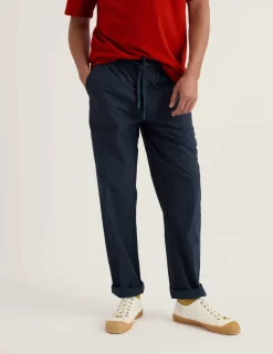 Tapered Fit Pure Cotton Lightweight Trousers