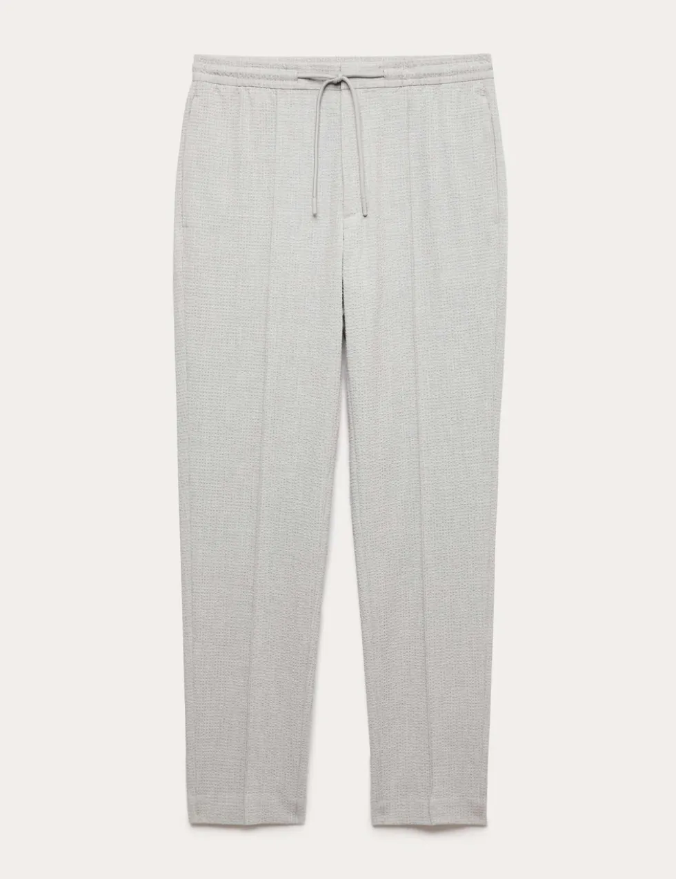 Tapered Fit Seersucker Joggers
