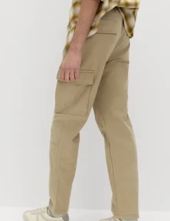 Tapered Fit Stretch Cargo Trousers