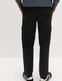 Tapered Fit Stretch Cargo Trousers