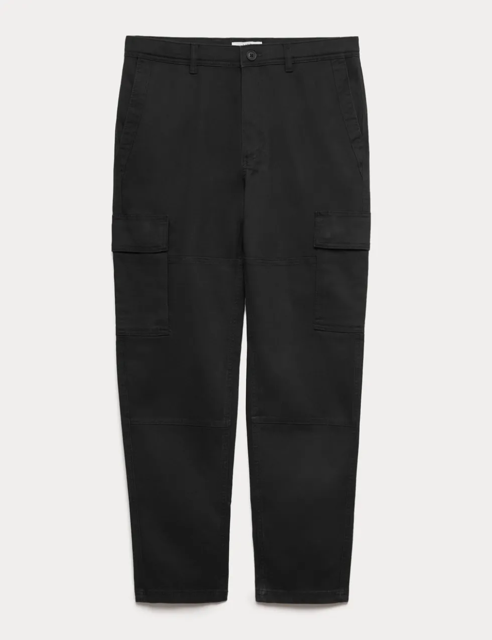Tapered Fit Stretch Cargo Trousers