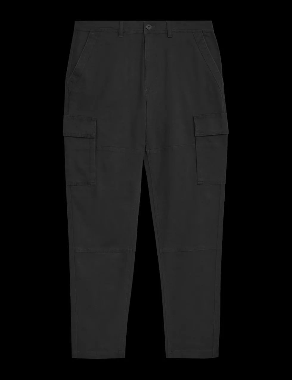 Tapered Fit Stretch Cargo Trousers