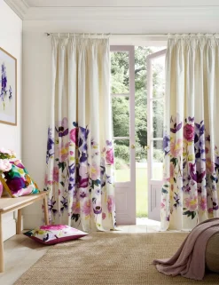 Taransay Cotton Rich Pencil Pleat Curtains