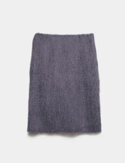 Tassel Midi Pencil Skirt