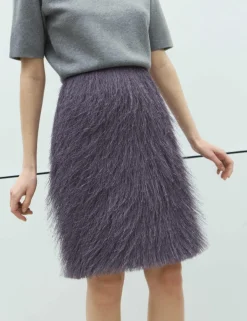 Tassel Midi Pencil Skirt