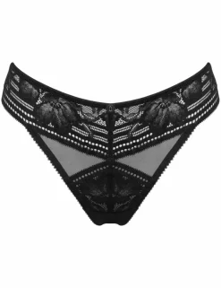 Taylor Floral Lace High Waisted Thong