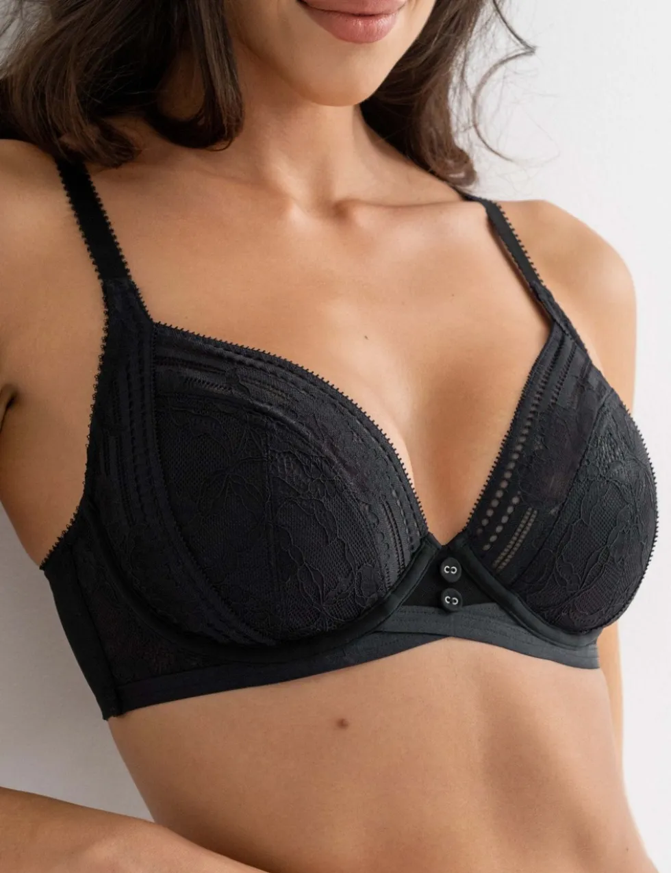 Taylor Lace Side Support Bra (B-J)