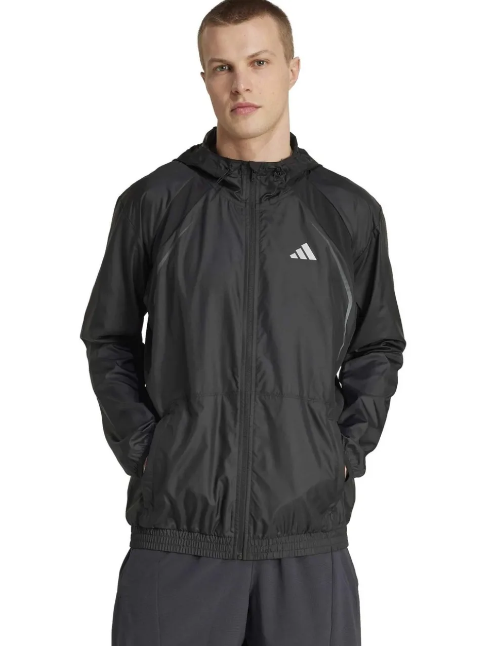 Tech Apparel Hooded Windbreaker Sports Jacket