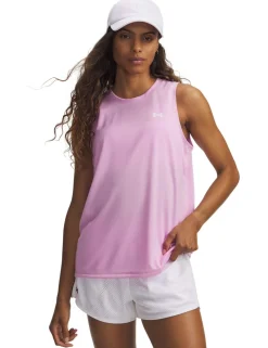 Tech Crew Neck Relaxed Sports Vest Top