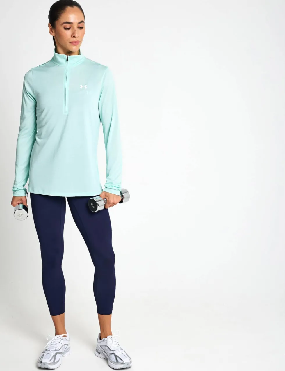 Tech Twist Half Zip Long Sleeve Top
