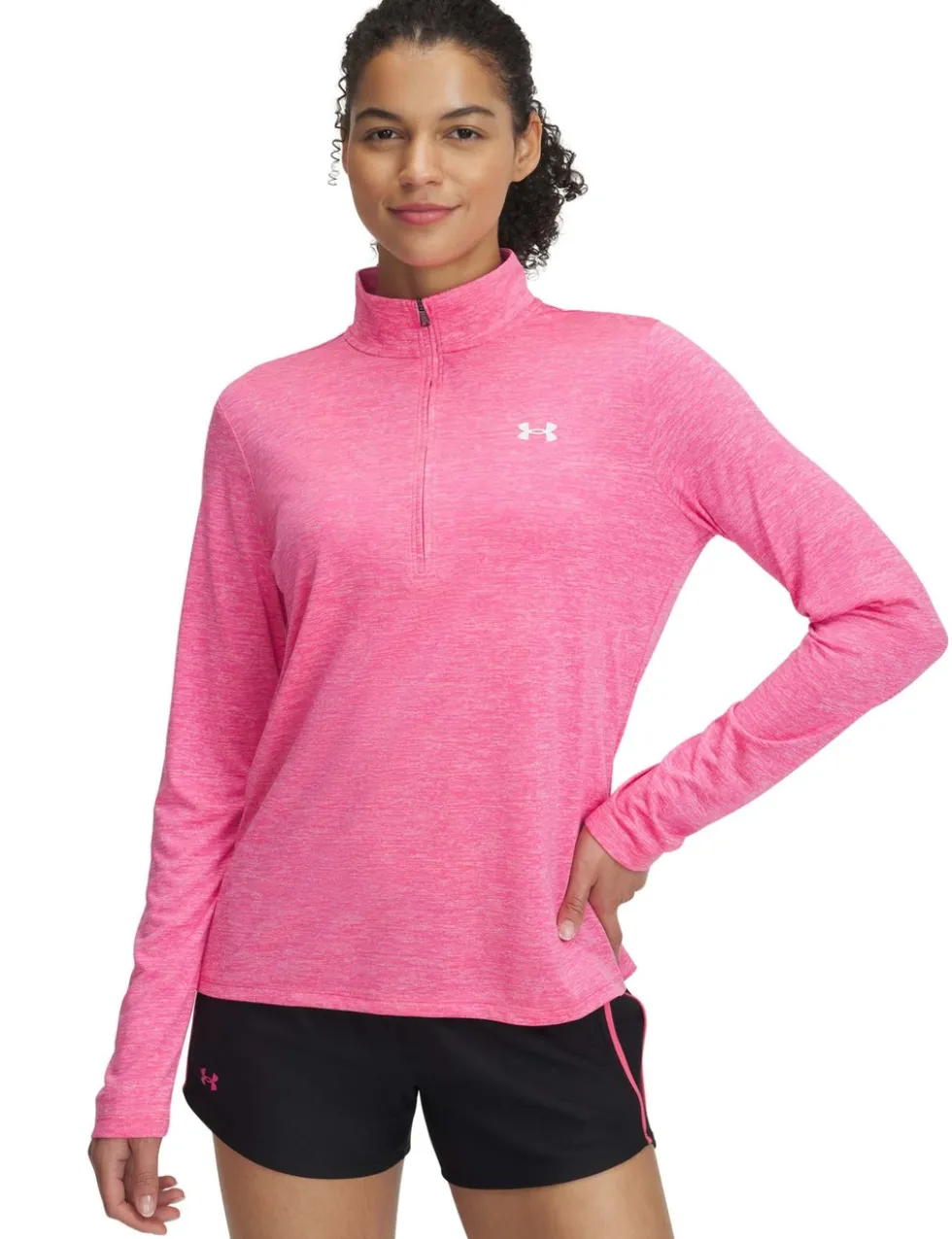 Tech Twist Half Zip Long Sleeve Top
