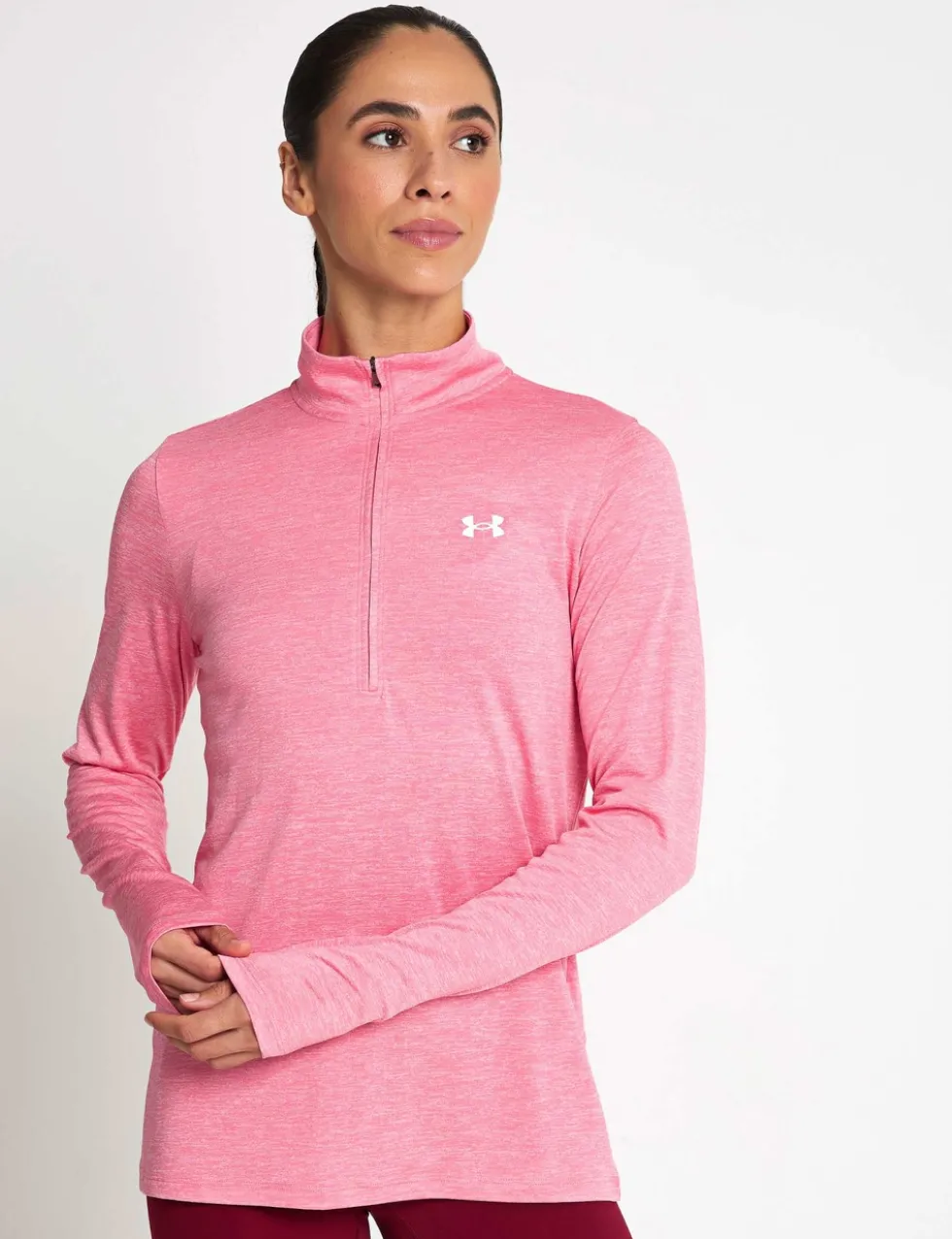 Tech Twist Half Zip Long Sleeve Top