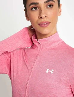 Tech Twist Half Zip Long Sleeve Top