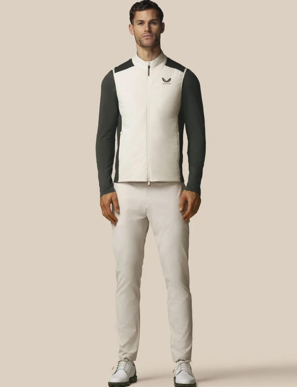 Technical Lightweight Zip Up Golf Gilet