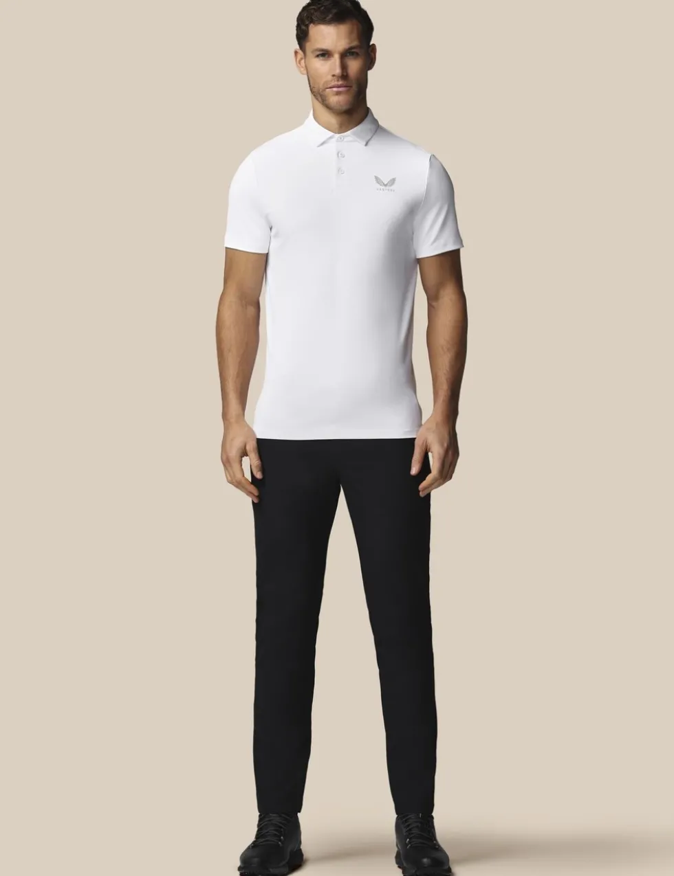 Technical Moisture Wicking Polo Shirt